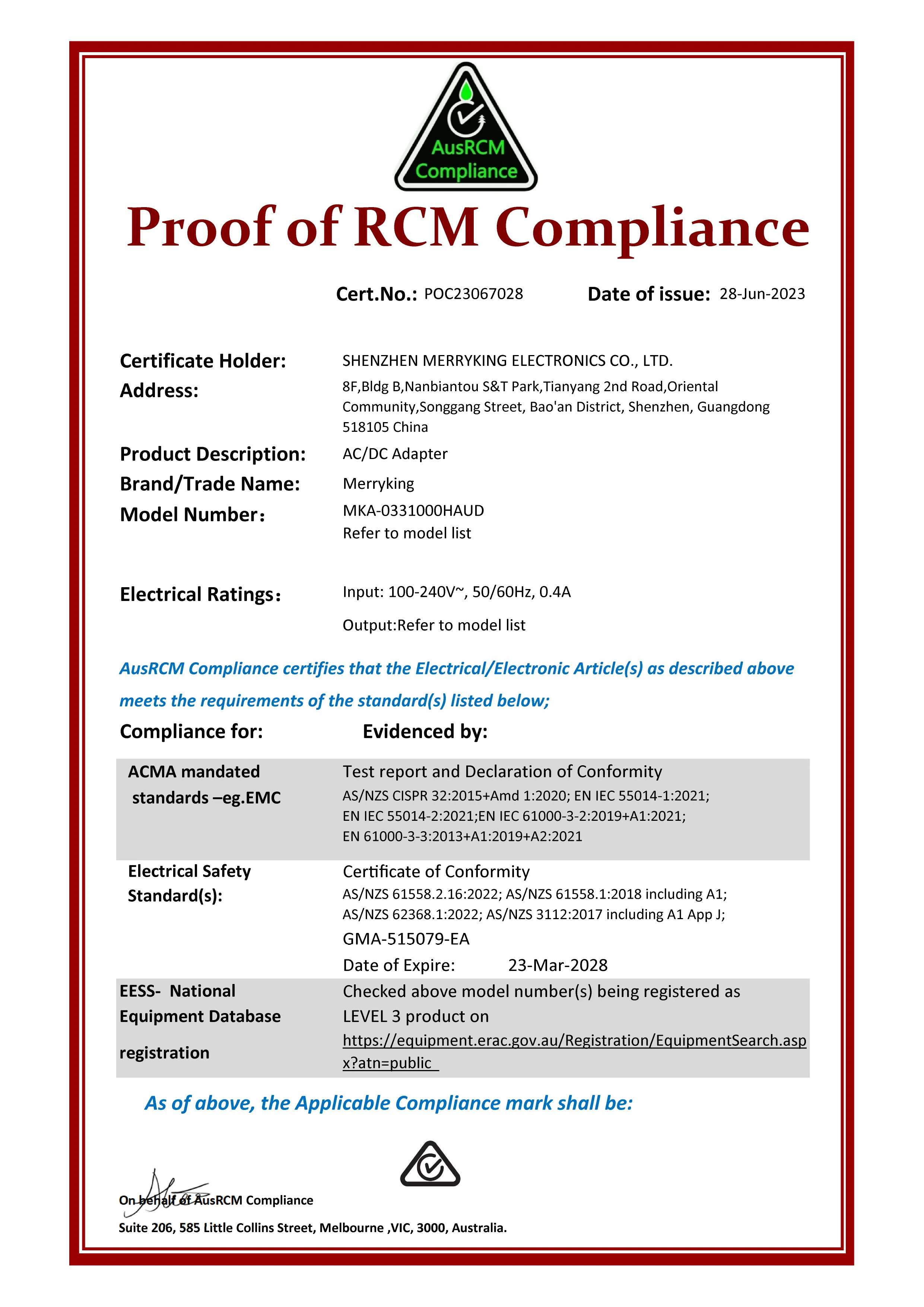 RCM